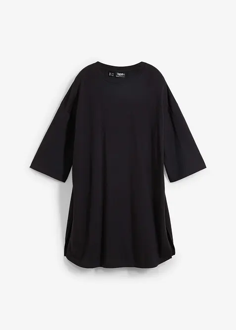 Maglia lunga oversize in puro cotone biologico, bonprix
