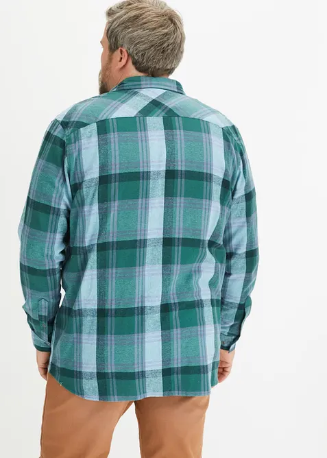 Camicia in flanella di puro cotone, bonprix