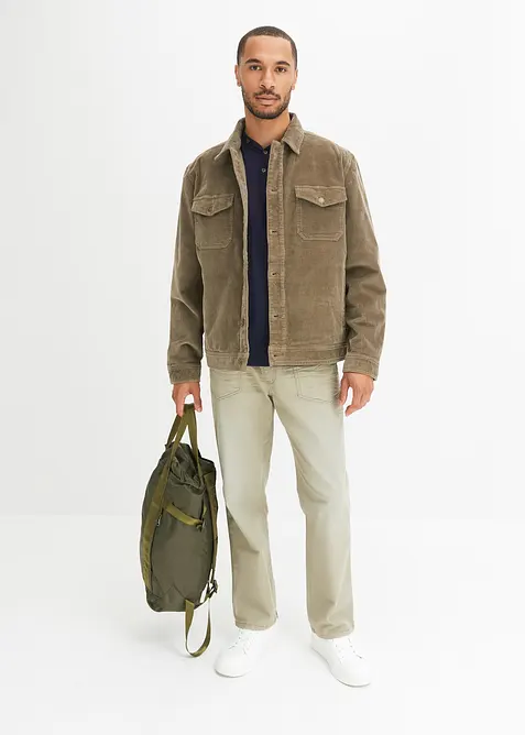 Maglia serafino in puro cotone biologico (pacco da 2), bonprix