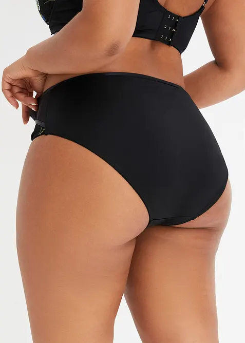 Slip alto con ricami, bonprix