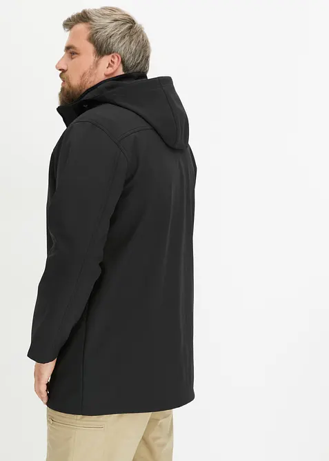 Parka in softshell con cappuccio staccabile, bonprix