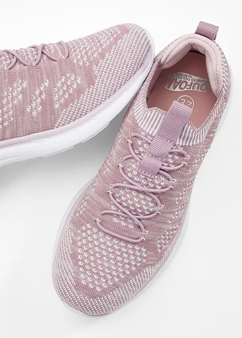 Sneaker slip-in comode in materiale morbido, bonprix