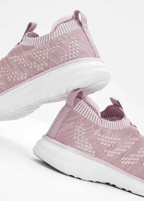 Sneaker slip-in comode in materiale morbido, bonprix