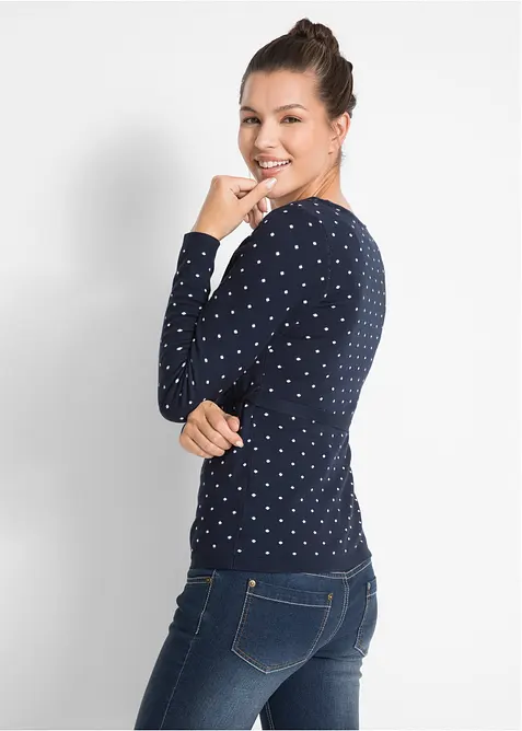 Maglione pr&eacute;maman / da allattamento 2 in 1 in filato fine, bonprix