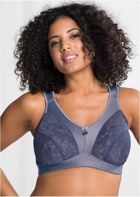Reggiseno contenitivo senza ferretto con spalline imbottite (pacco da 2), bonprix