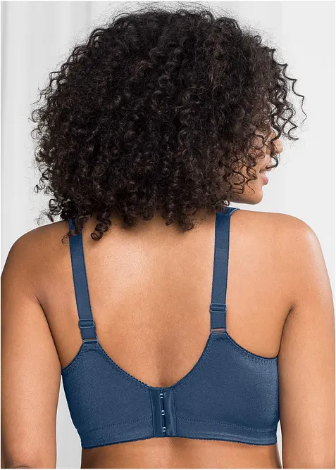 Reggiseno contenitivo senza ferretto con spalline imbottite (pacco da 2), bonprix