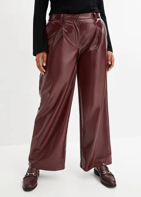 Pantaloni in similpelle, bonprix