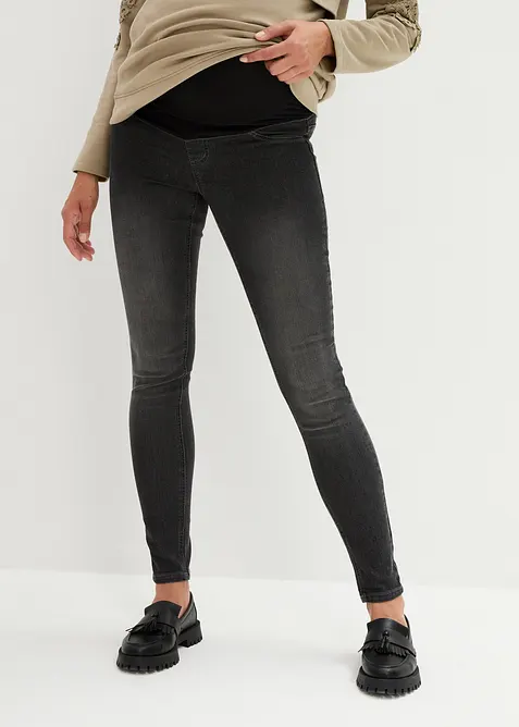 Jeggings prémaman con cotone, skinny (pacco da 2), bonprix