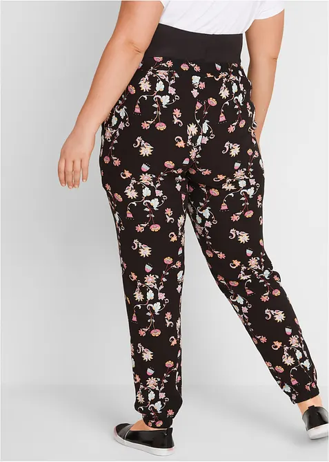 Pantaloni pr&eacute;maman leggeri in viscosa, loose fit, bonprix
