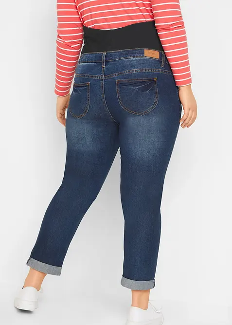 Jeans prémaman cropped, slim, bonprix