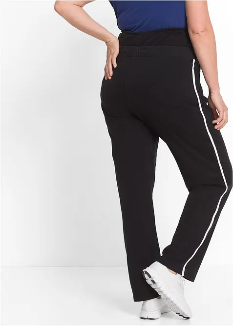Pantaloni da jogging prémaman con cotone biologico, straight leg, bonprix