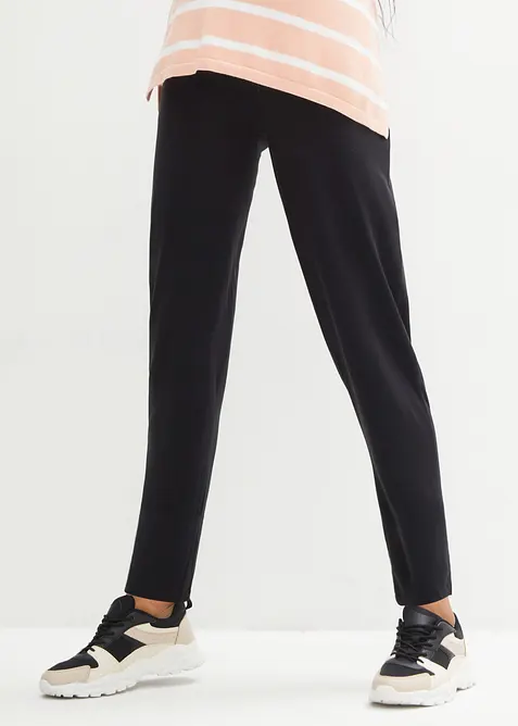 Pantaloni prémaman alla turca in jersey, loose fit, bonprix