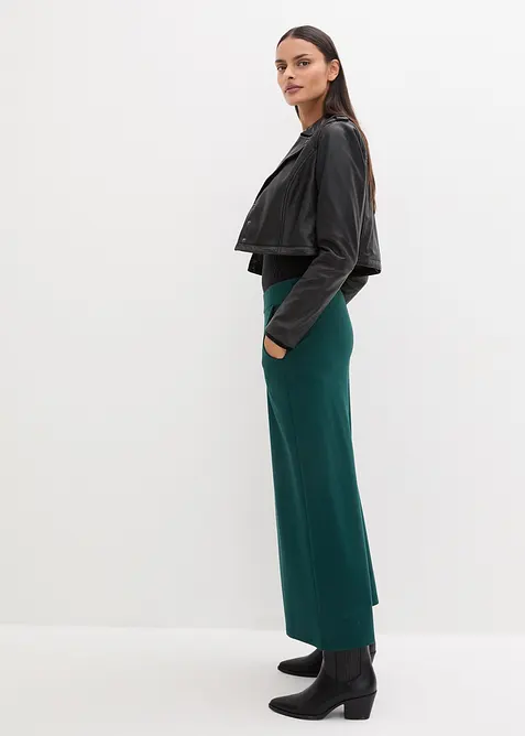 Pantaloni culotte in misto viscosa, bonprix