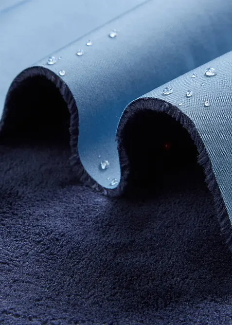 Softshell tecnico lungo con pile teddy, bonprix