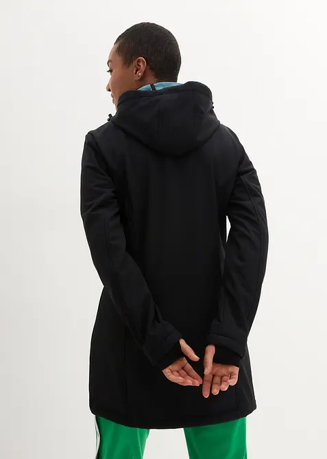 Softshell tecnico lungo idrorepellente con pile morbido, bonprix