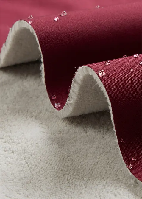 Softshell tecnico lungo con pile teddy, bonprix