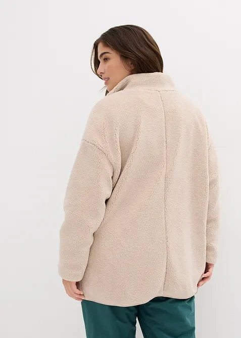 Giacca in pile teddy, bonprix