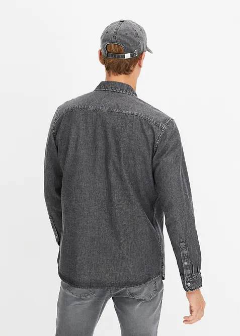 Camicia in jeans di puro cotone, bonprix