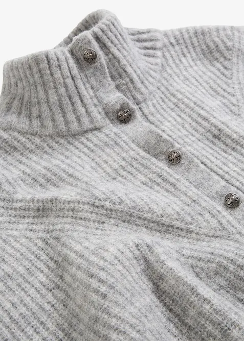 Maglione oversize con lana di alpaca, bonprix