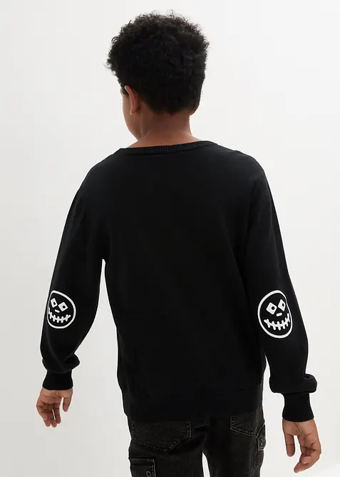 Maglione in filato fine di puro cotone, bonprix