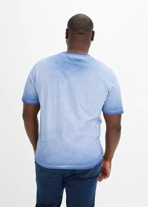 T-shirt in cotone biologico con effetto lavato, bonprix