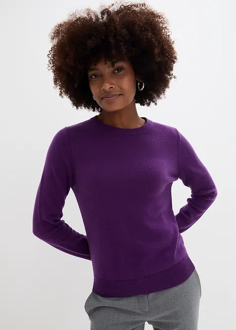 Maglione con Good Cashmere Standard&reg;, bonprix