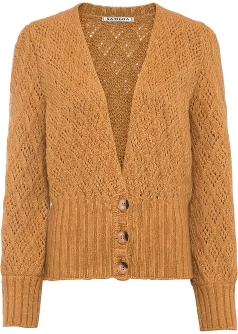 Cardigan in filato fine, bonprix