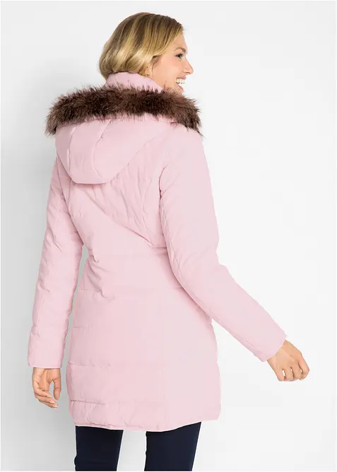 Giacca trapuntata e foderata con cappuccio, bonprix