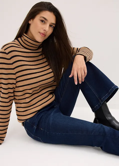 Stivaletti chelsea con suola profilata, bonprix