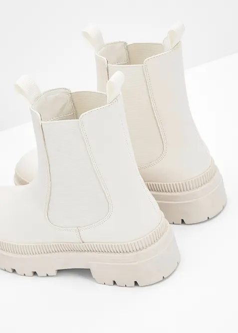 Stivaletti chelsea con suola profilata, bonprix