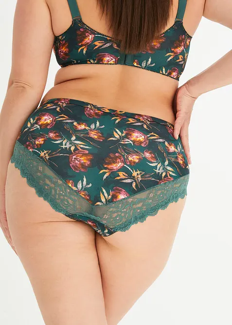 Slip alto con pizzo delicato (pacco da 2), bonprix