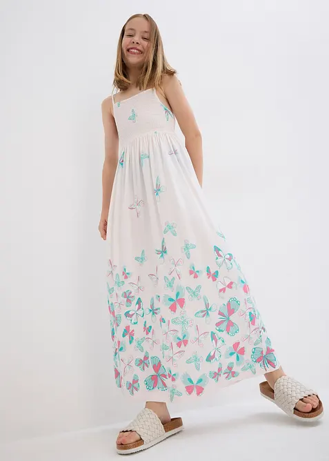 Abito lungo in viscosa fluente, bonprix