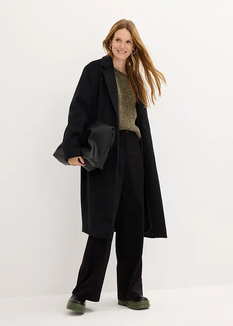 Maglione oversize in ciniglia morbida, bonprix