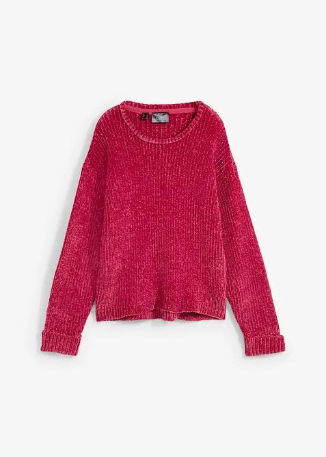 Maglione oversize in ciniglia morbida, bonprix