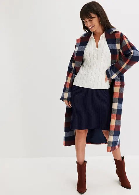 Maglione oversize in misto cachemire morbido, bonprix