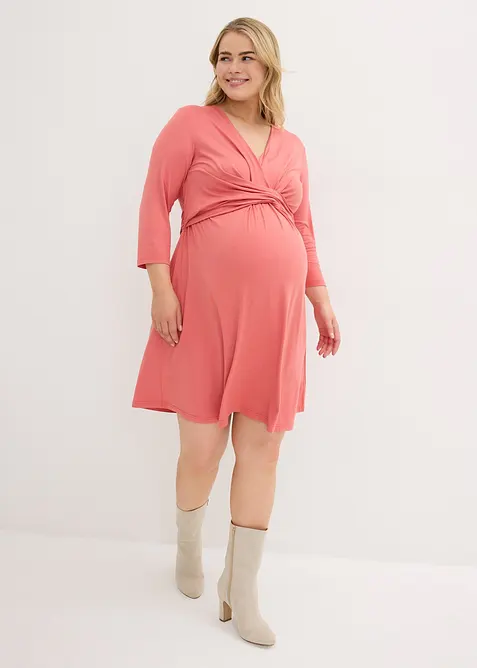 Abito prémaman / da allattamento 2 in 1 in viscosa elasticizzata, bonprix