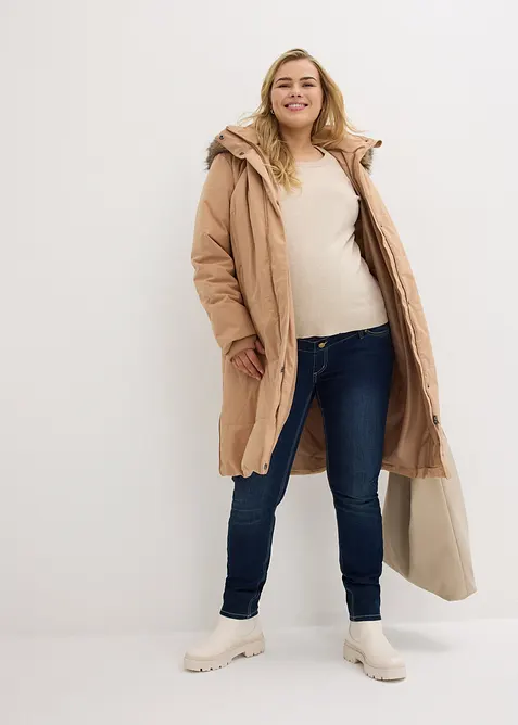 Giubbotto prémaman imbottito 3 in 1 con inserto babywearing, bonprix