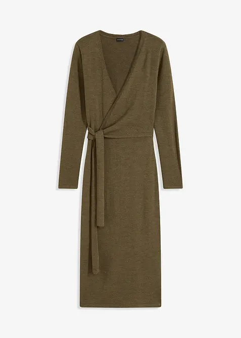 Abito midi in maglia, bonprix