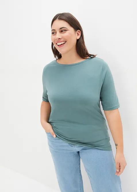 Maglia con scollo a barca, bonprix