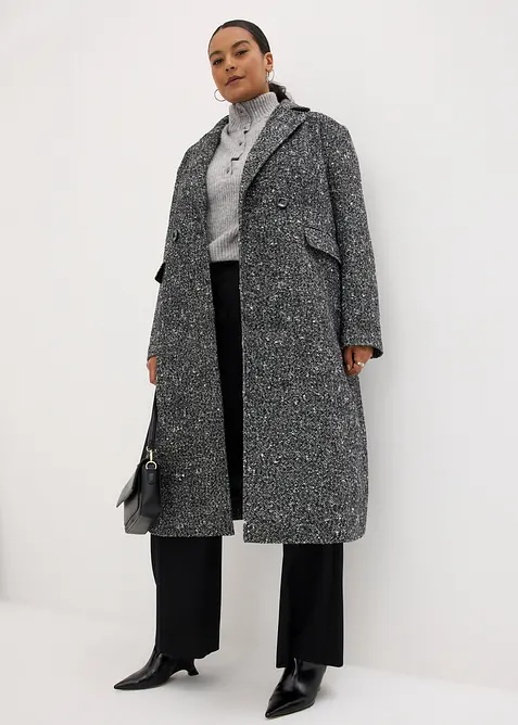 Cappotto in misto lana, bonprix