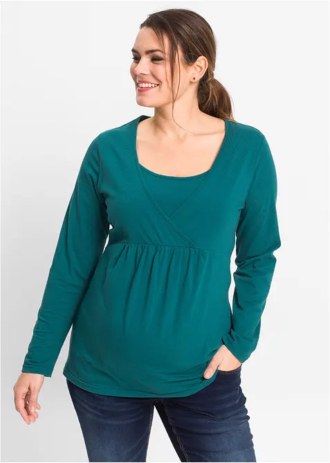 Maglia pr&eacute;maman/da l'allattamento 2 in 1, bonprix