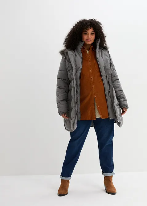 Giacca pr&eacute;maman trapuntata con inserto babywearing, bonprix