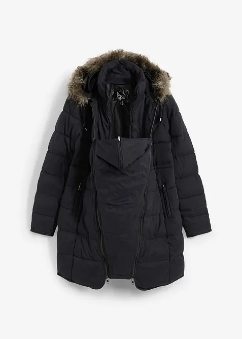 Giacca prémaman trapuntata con inserto babywearing, bonprix