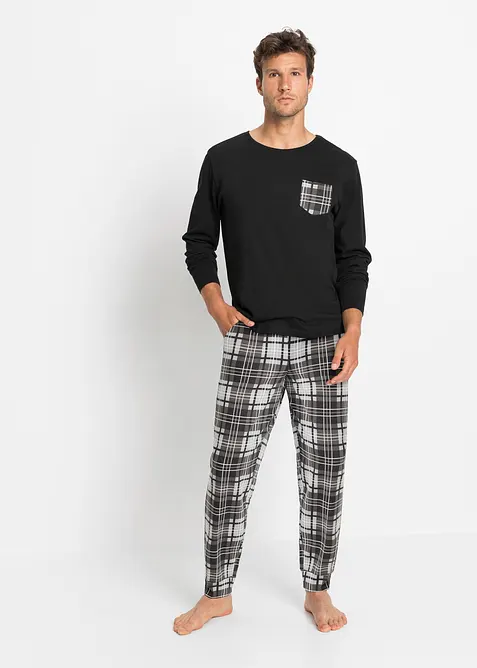 Pigiama in puro cotone, bonprix