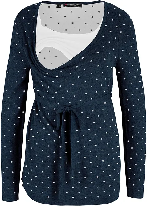 Maglione pr&eacute;maman / da allattamento 2 in 1 in filato fine, bonprix