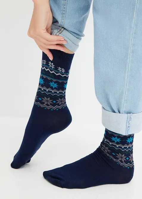 Calze con cotone biologico (pacco da 6 paia), bonprix