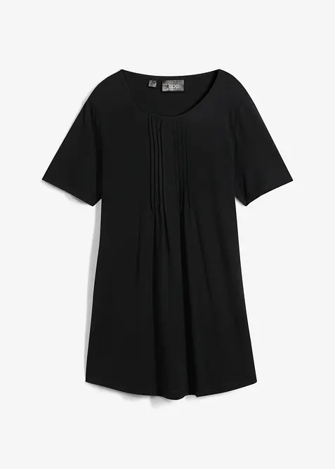 T-shirt svasata a maniche corte, bonprix