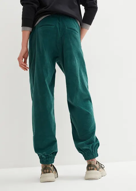 Pantaloni in velluto a coste di misto cotone, bonprix