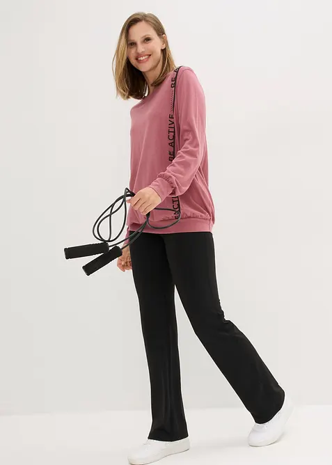 Maglia ampia a maniche lunghe per lo sport, bonprix