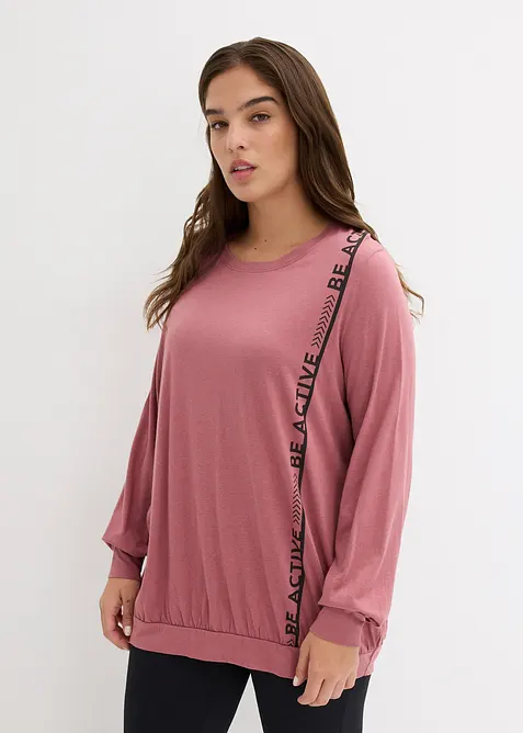 Maglia ampia a maniche lunghe per lo sport, bonprix